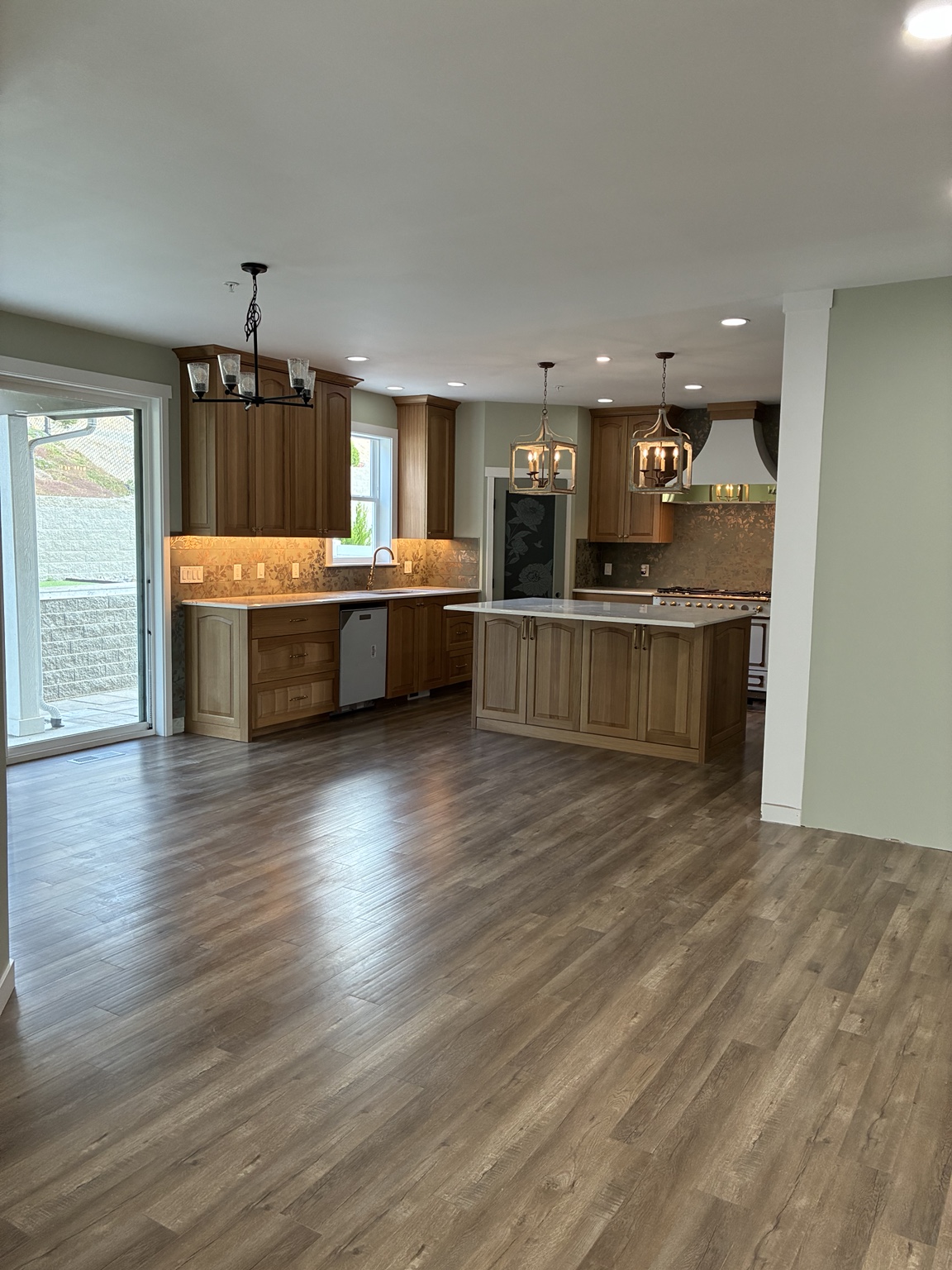 Post-construction interior cleaning project